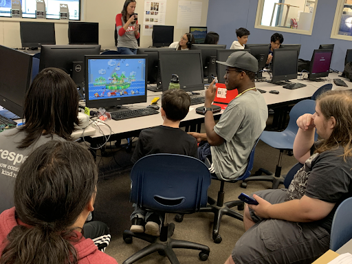 Galt High School Esports team holds its first practice. Photo by Josh Cullers, Galt High School.