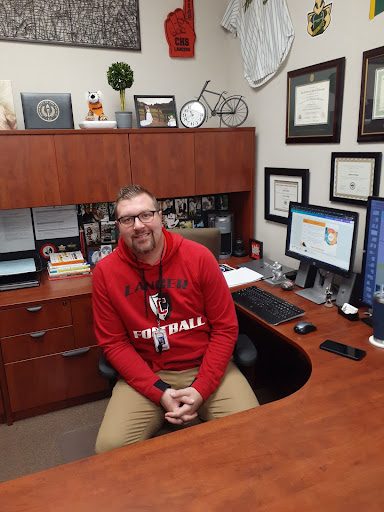 Cordova High principal Jared Hyden. Photo by Maxim Russu, Cordova High.