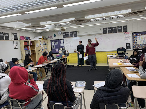 
After school SAYS Writing Class session at Luther Burbank High School 
