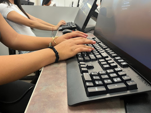 Franklin High School STEAM classes now feature state  of the art computer terminals.