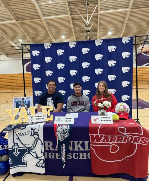 Franklin High athletes earned college spots.